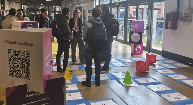 Meeting participants at Codemotion Milan