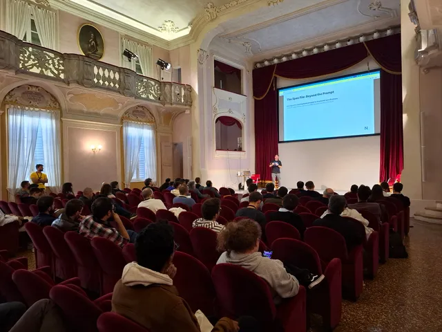 The theatre hosting DevFest Modena